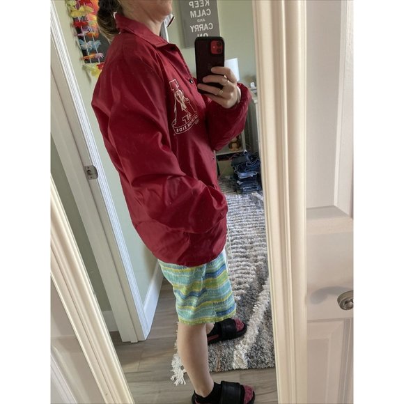 Vintage University of Alabama Crimson Tide Bama Fever Made USA Jacket Men's SM - Picture 13 of 13